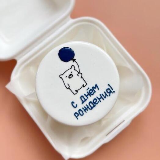 Бенто-торт «С днем рождения 🎈»