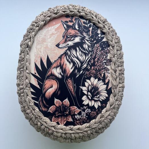 Корзина интерьерная Лиса