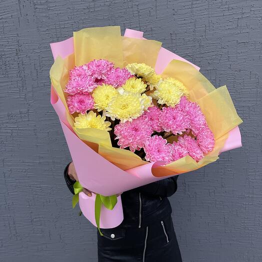 5 микс кустовых хризантем