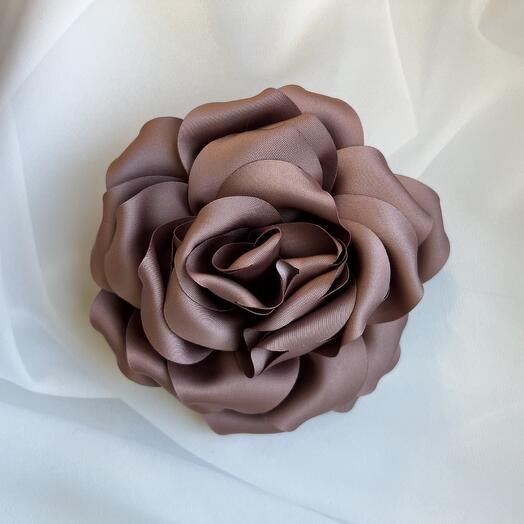 Брошь-заколка Цветок mauve