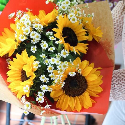 Maxi Ramo de Girasoles