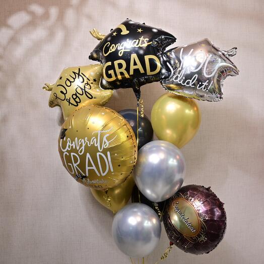 Graduation Balloon Set - 4