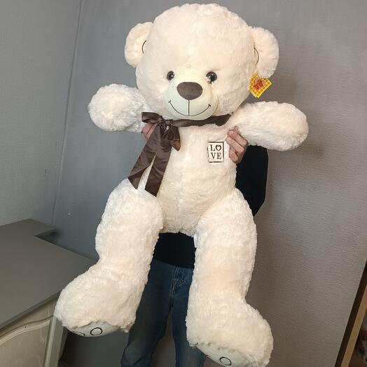Мишка с бантом Love 🤎