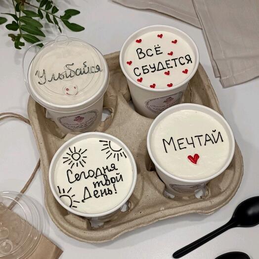 Cake to go -тортик в стакане