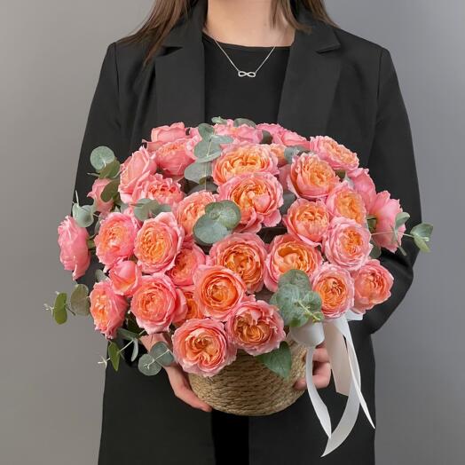 Цветы Букет Art Flowers Абрикосовая Фантазия