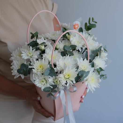 Хризантема в сумочке