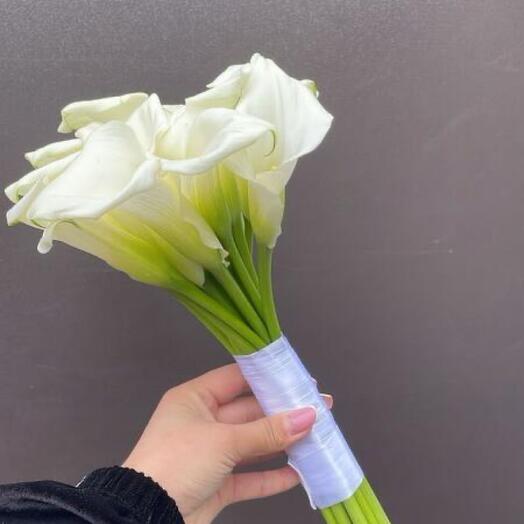 Нежные каллы Букет невесты