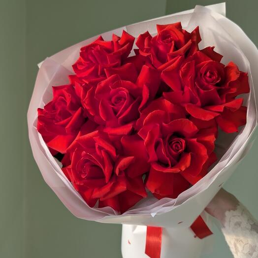 Букет из 7 французских роз ️любимой девушке