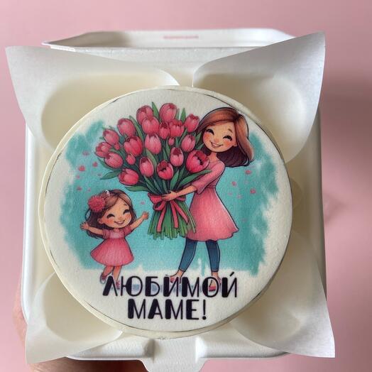 Бенто-торт « любимой маме»