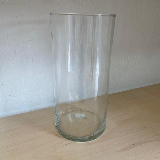 Ваза стеклянная цилиндр