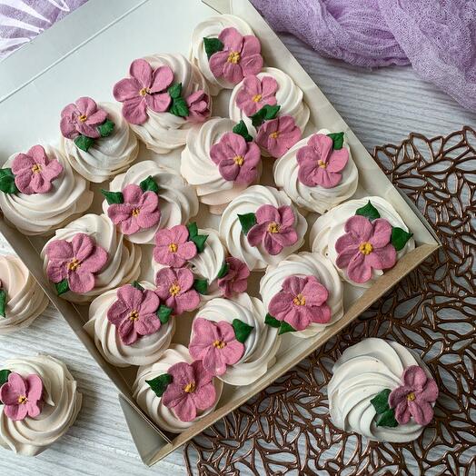 Завитки с цветочками