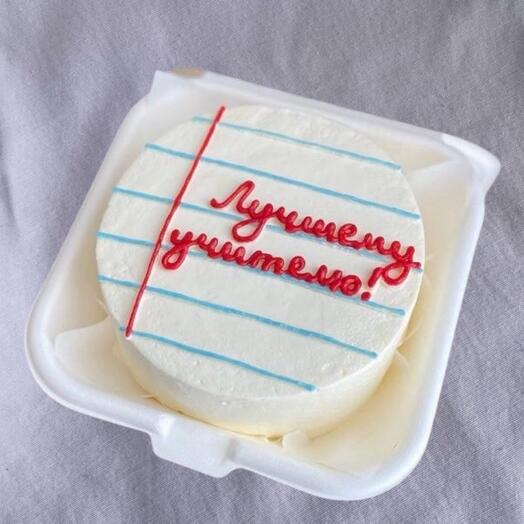 Бенто тортик учителю