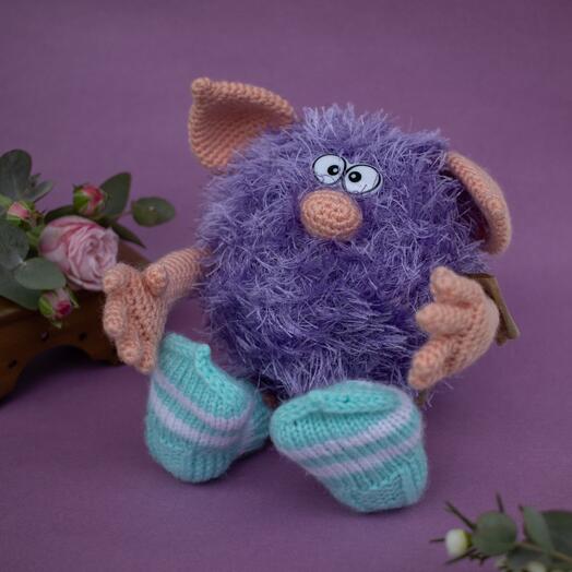 Авторская вязаная игрушка «Бабайка»