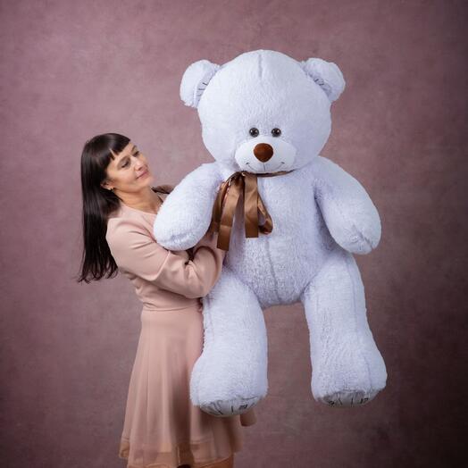 Мягкая Игрушка "Белый медведь" 150 см