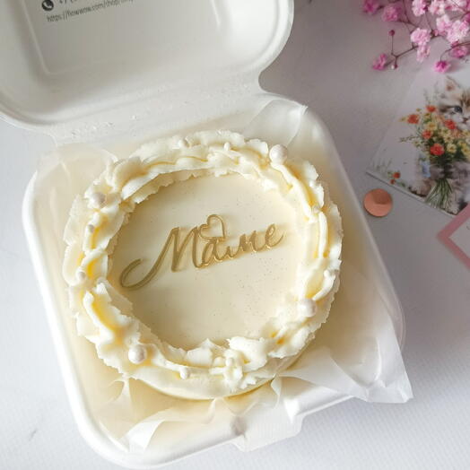 Бенто торт "маме"