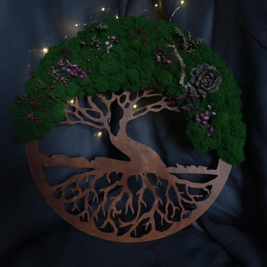 Фитокартина " Прекрасный сад"