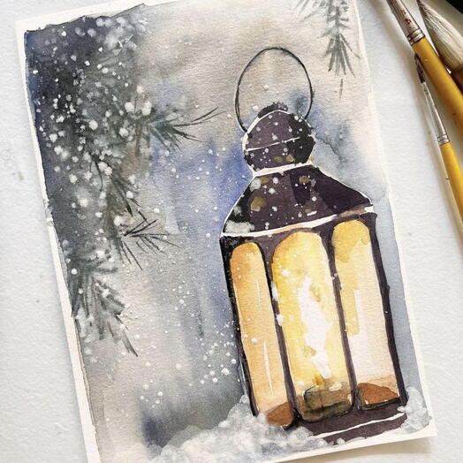 Мастер-класс "Акварель". Электронный сертификат