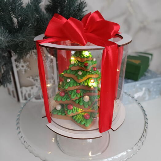 3Д елка из пряников