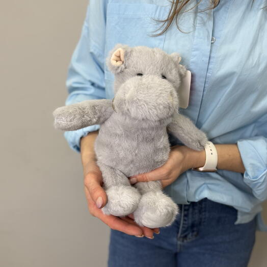 Мягкий бегемотик