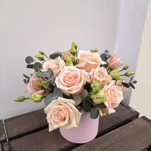 Цветы в коробке