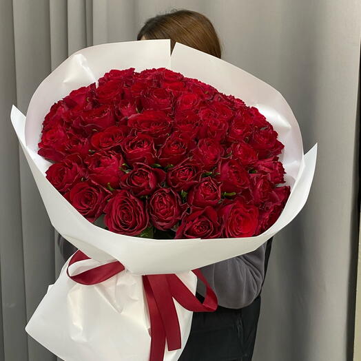 51 красная роза