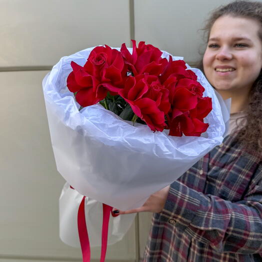 Букет "Bonjour" + сладкий подарок 🎁