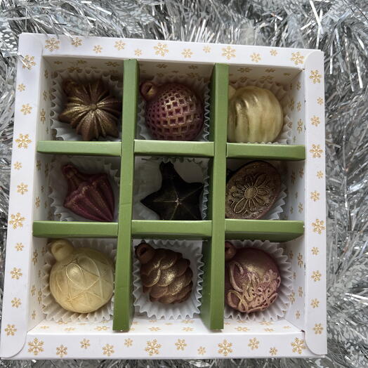 Новогодние шоколадные игрушечки 🎄