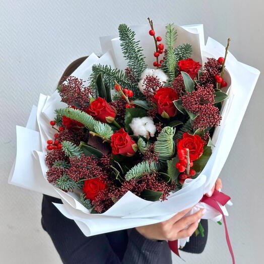 Зимний букет «Ёлочка»️