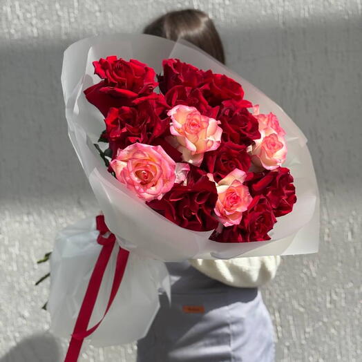 Ажурные розы 15 штук