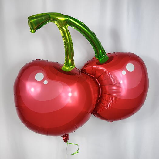 Воздушный шар вишенка гелий. Helium balloon cherry
