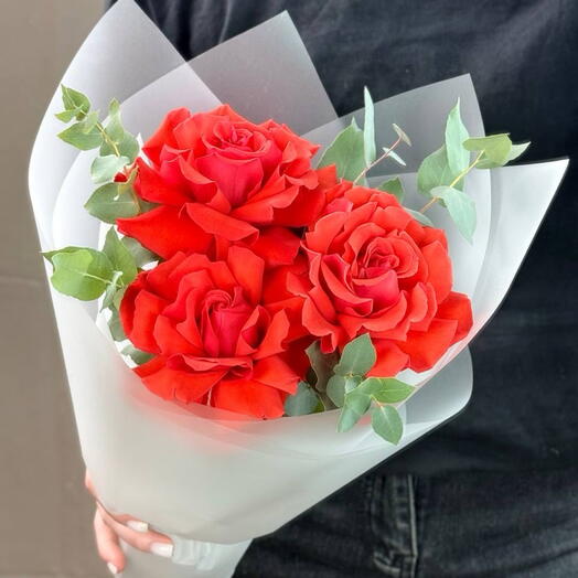 Букет из ажурных роз