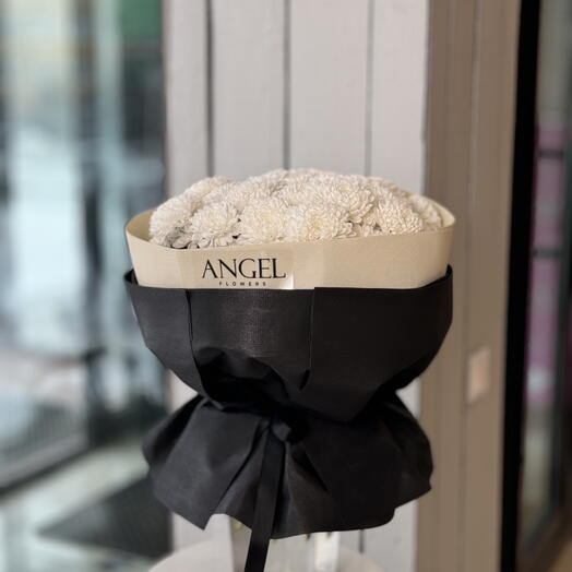 Монобукет из хризантем