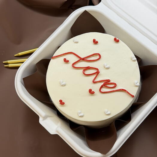 Бенто-торт LOVE на 14 февраля