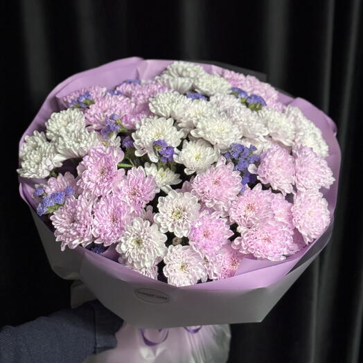 Микс хризантем кустовых 🩷💜