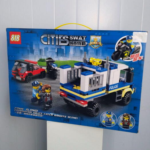 Конструктор «Полиция», 6+, 456 деталей