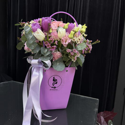 Сумка сбороная фиолетовая