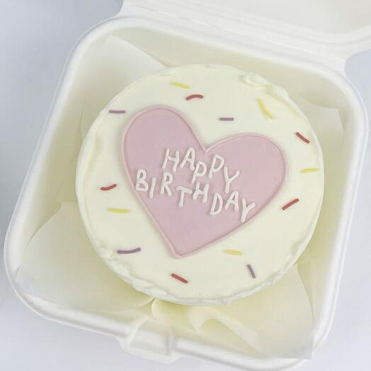 Бенто торт Happy birthday для подруги