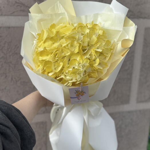 Букет Солнышко 💛 гортензия