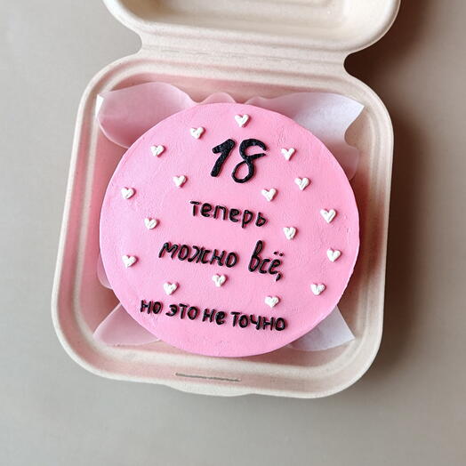 Бенто торт "18"