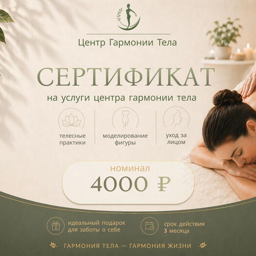 Электронный сертификат