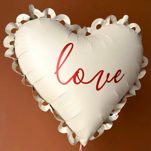 Шар сердце «love премиум»