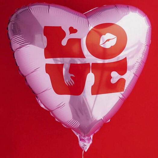 Шар сердце «love