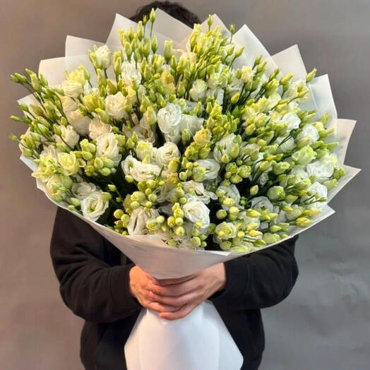 Эустома Белая 29 Штук