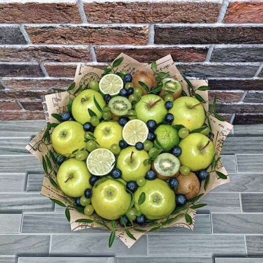 Букет из фруктов «Apple girl»