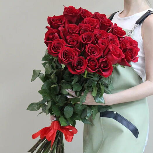 Розы 1 метр 25 шт