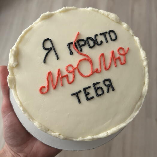 Бенто-торт «Люблю тебя»