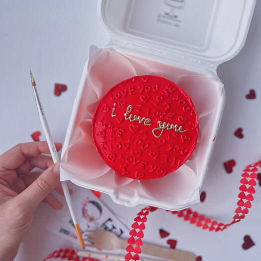 Бенто торт девушке жене на годовщину свадьбы знакомства love you
