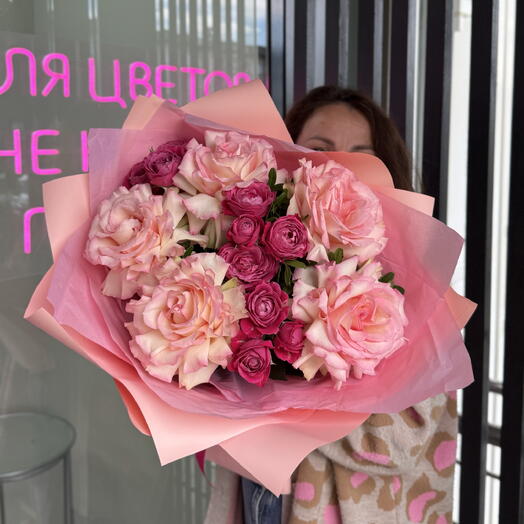 Французские розы и кустовые розы