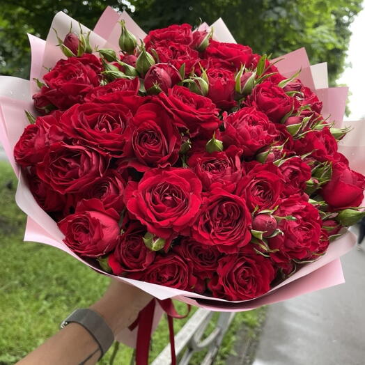 Про любовь️ красные кустовые