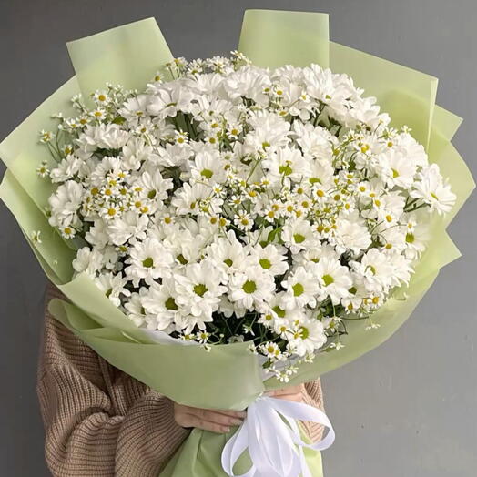 Большой букет ромашек 🌼